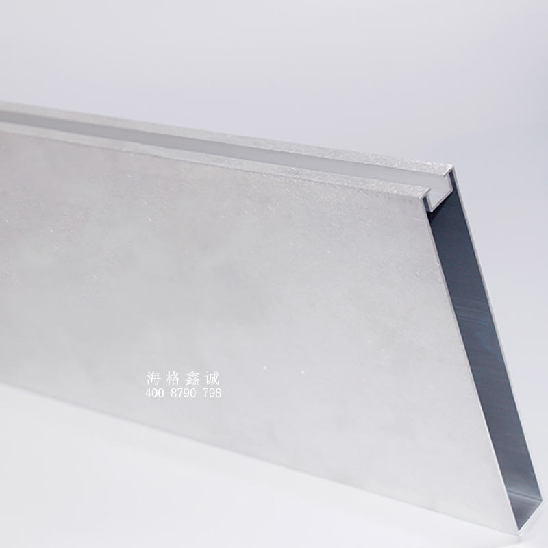  型材铝方通-1.2x15x150mm凹槽光铝型材铝方通 