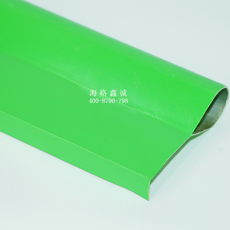  型材铝方通-1.0x25x100水滴形草绿色烤漆型材 铝方通 